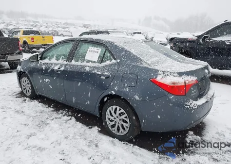 2018 Toyota Corolla Le из США, поврежденный, VIN 2T1BURHE4JC029476